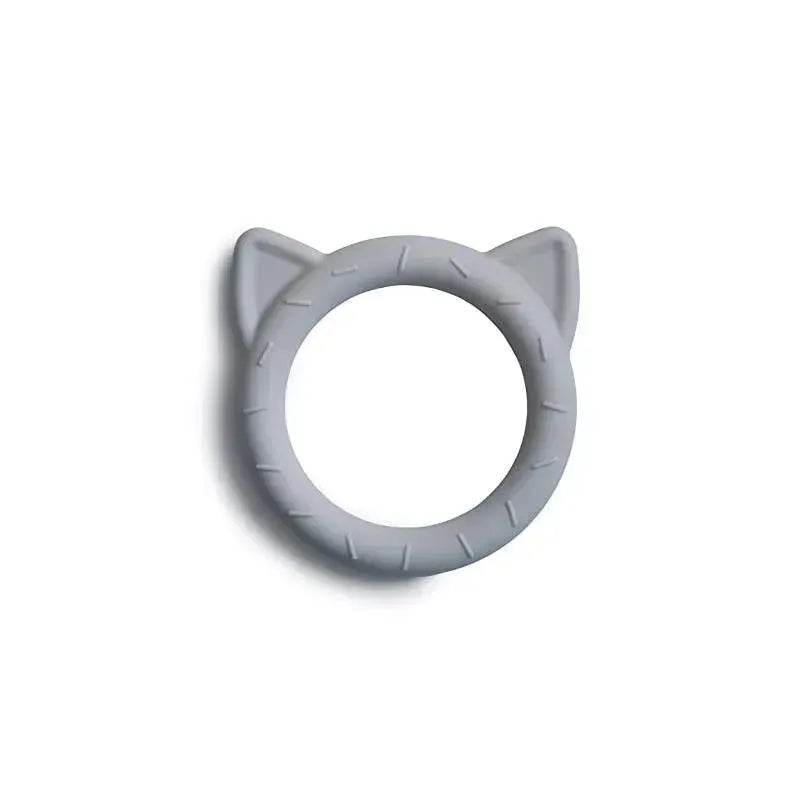Mushie De silicona Bebé mordedera - Stone-Shaped Juguete