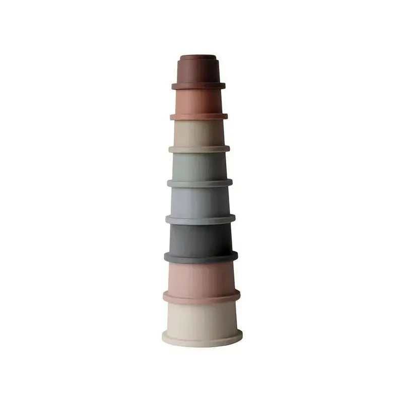 Mushie Original Apilables Cups Juguete para Babies | Crafted in Denmark