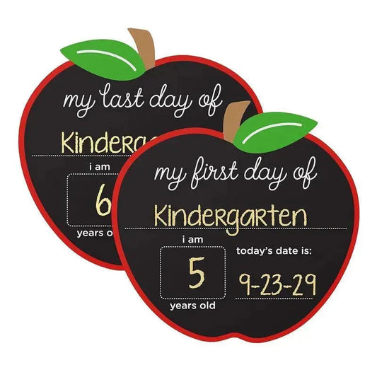 Pearhead Bebé - School Days Chalkboard para First y Last Day Memories