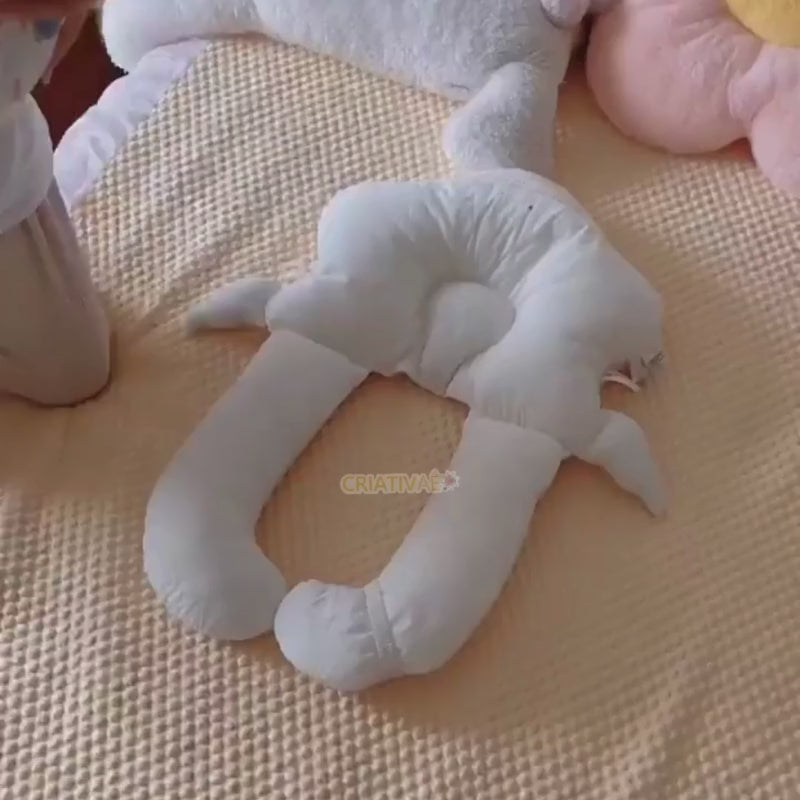 Almohada Anatómica Moldeadora para Bebés Recién Nacidos | Previene Cabeza Plana (Plagiocefalia) | Hipoalergénica y Lavable | CRIATIVAE video