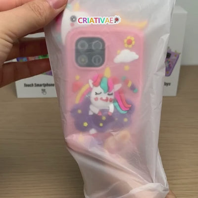 Teléfono Educativo Multifuncional para Niños Juegos, Música y Aprendizaje video