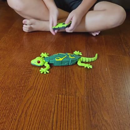 Lagarto Robótico Premium que Trepa Paredes – Juguete STEM Interactivo con Control Remoto | CRIATIVAE