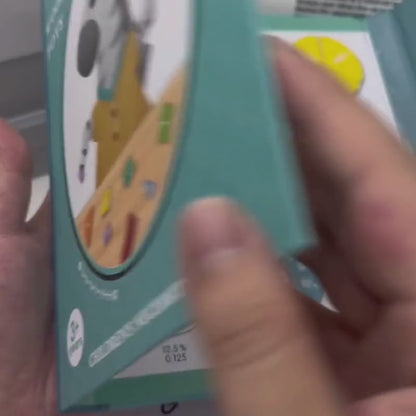 Libro Montessori Didáctico Magnético de Fracciones - Criativae