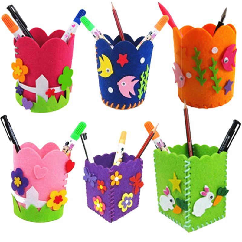 Creative DIY Craft Juguete Juego para Niños: Handmade Pen Container y Pencil Holder Kits - Educativo Diversión para Niños