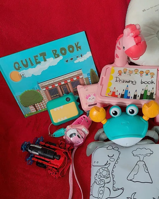 QuietBook Criativae - Libro Montessori de Actividades con Velcro