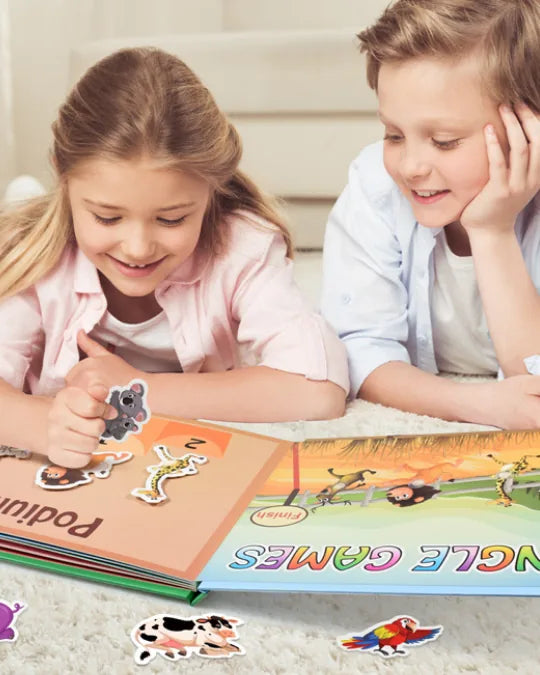 QuietBook Criativae - Libro Montessori de Actividades con Velcro