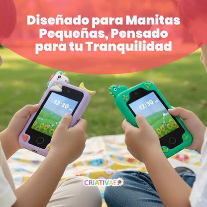 Smartphone Multifuncional Educativo para Niños – Juegos, Música y Aprendizaje ABC | CRIATIVAE