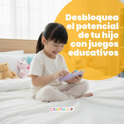 Smartphone Multifuncional Educativo para Niños – Juegos, Música y Aprendizaje ABC | CRIATIVAE