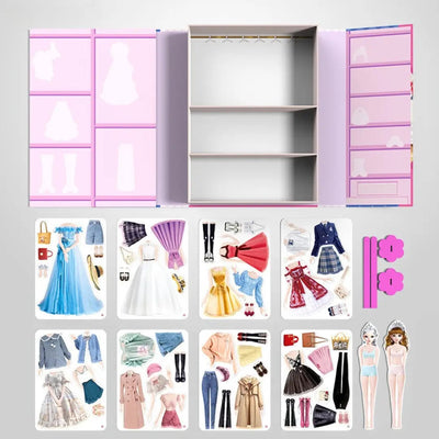 Styldoll Criativae, Muñeca para Vestir con Ropa Magnética, vista 5 de 8