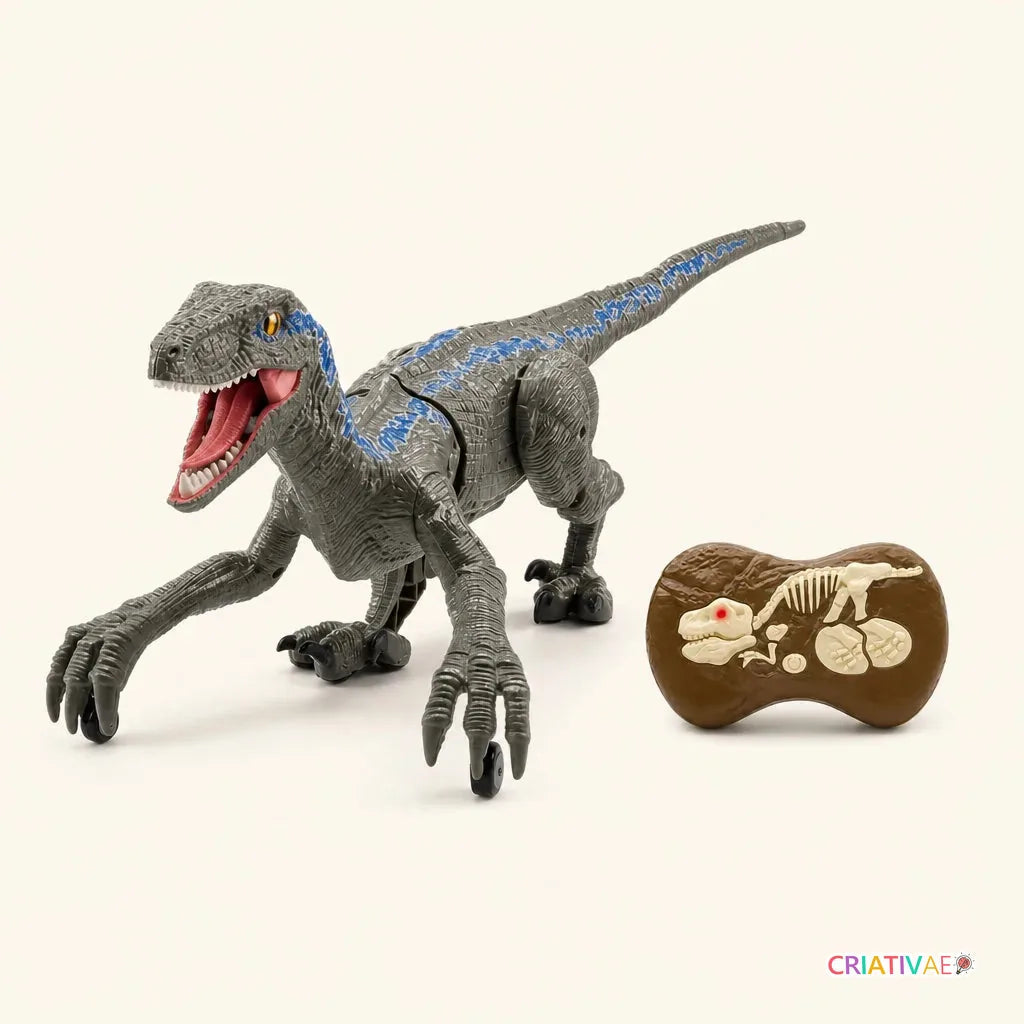 T-RunRex Criativae, Dinosaurio de Control Remoto que Camina y Ruge