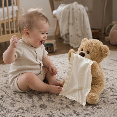 Osito Cucú Criativae, Peluche que Juega al Cucú con tu Bebé, vista 2 de 4
